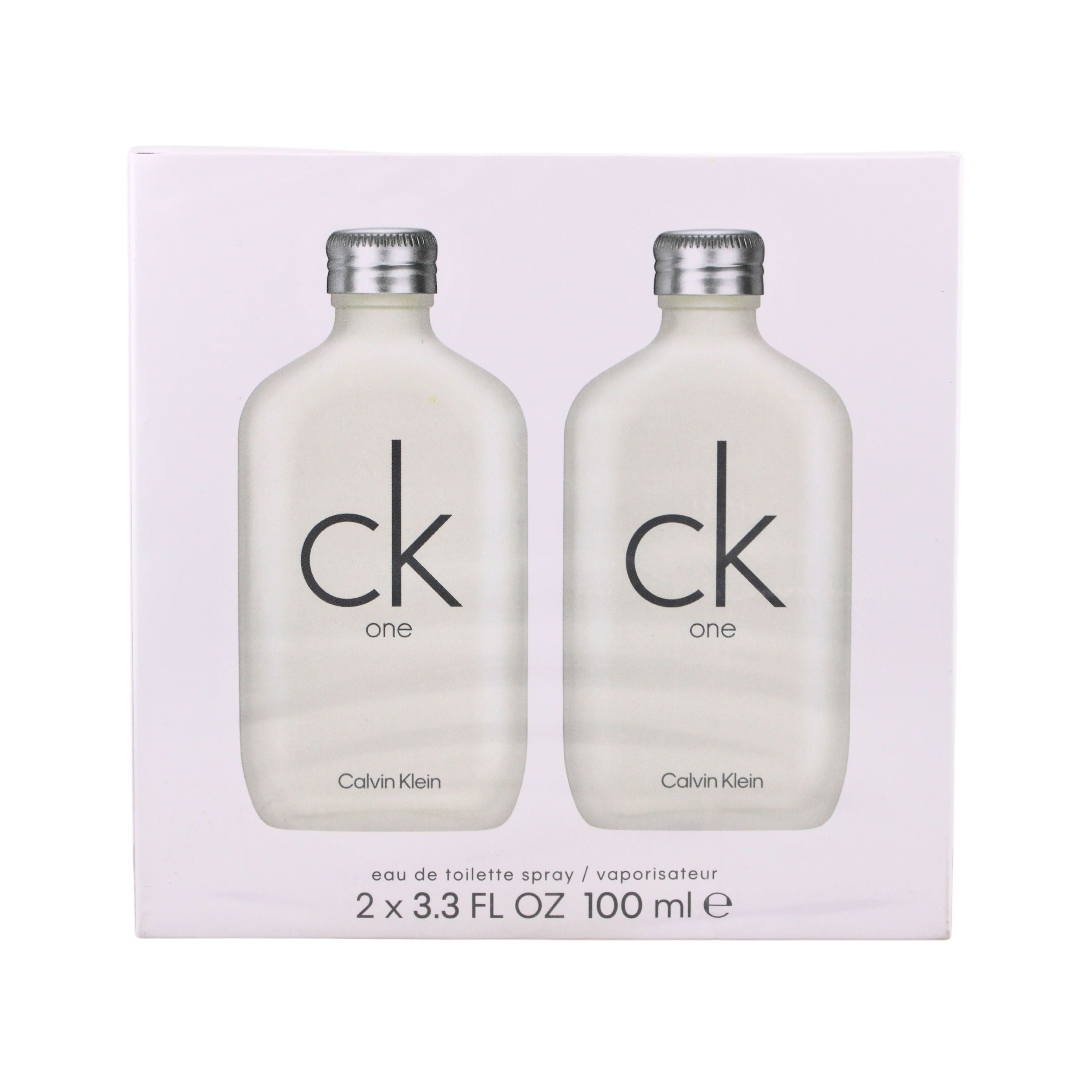 Calvin Klein Ck One Eau de Toilette for Unisex 2 Pk.